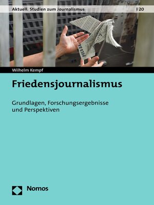 cover image of Friedensjournalismus